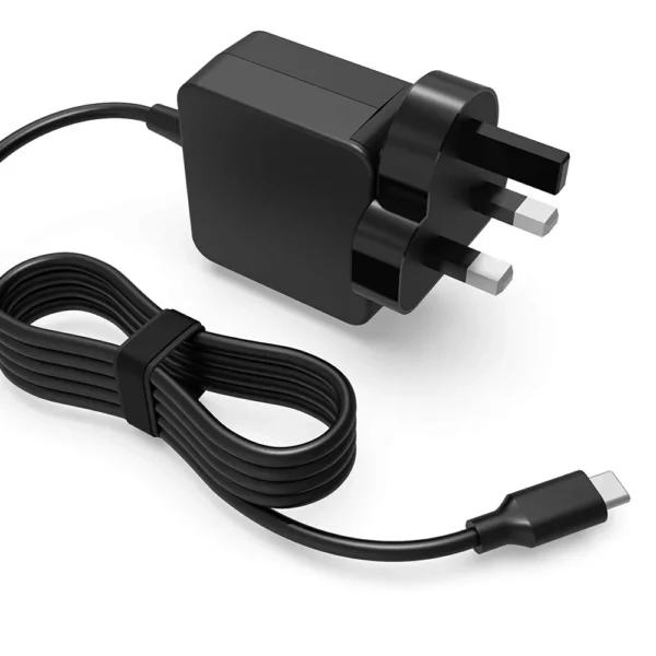Superer 45W USB-C Charger Fit for HP Chromebook 11 14 G5 G6 G7 11-AE000 11-ae051wm 14-ca052wm 14-ca061dx 14-ca020nr 14-ca060nr 14-ca043cl X360 14 inch