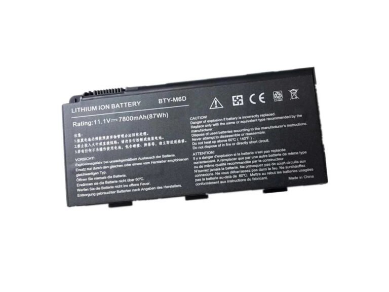 MSI GX60 Laptop Battery, 11.1V 87Wh for GX60 Evo