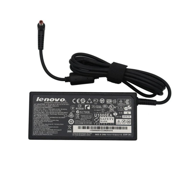 Original Lenovo Y460P Laptop Charger, 120W 19.5V for IDEAPAD Y460P-4395-29U
