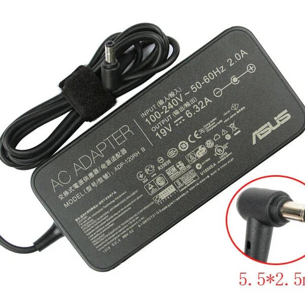 Original ASUS GL752VW Laptop Charger, 120W 46V for Asus A2DC