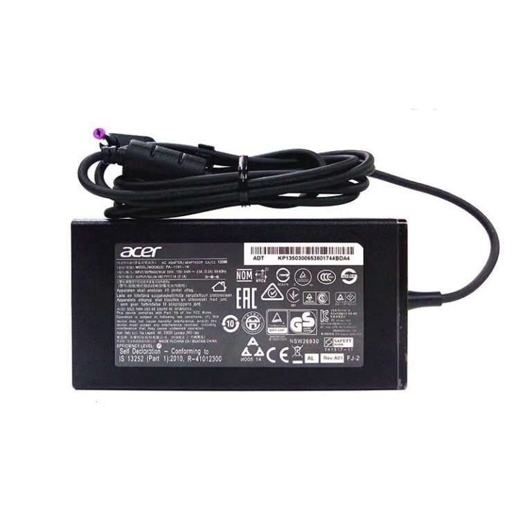 Original Acer ADP-135KB Laptop Charger, 135W 19V for X34A Aspire