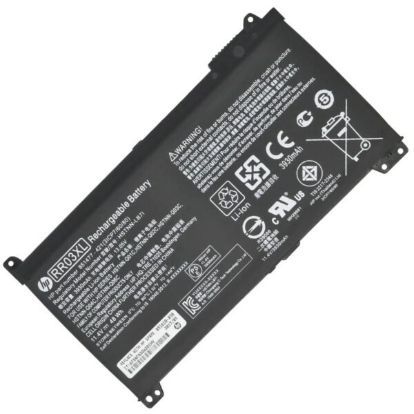 Original HP RR03XL Laptop Battery, 11.4V 3930mAh for ProBook 430 G4(Y7Z38EA)