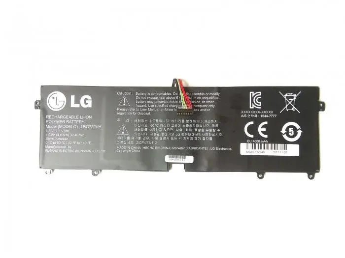 Original LG LBP7221E Laptop Battery, 7.7V 4495mAh/34.61Wh for Gram 15ZD960-G.AX50K