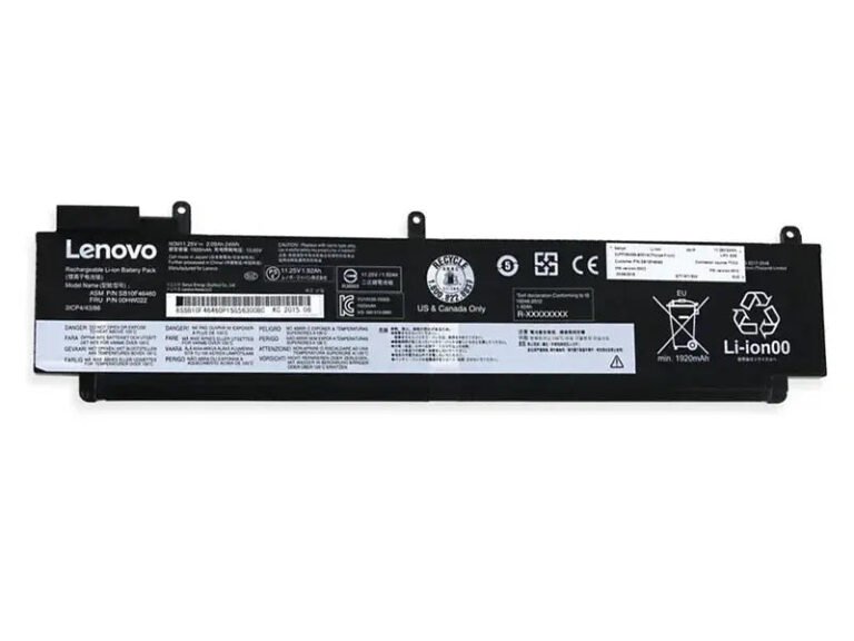 Original Lenovo T460s Laptop Battery, 11.4V 2065mAh for Lenovo ThinkPad T470s