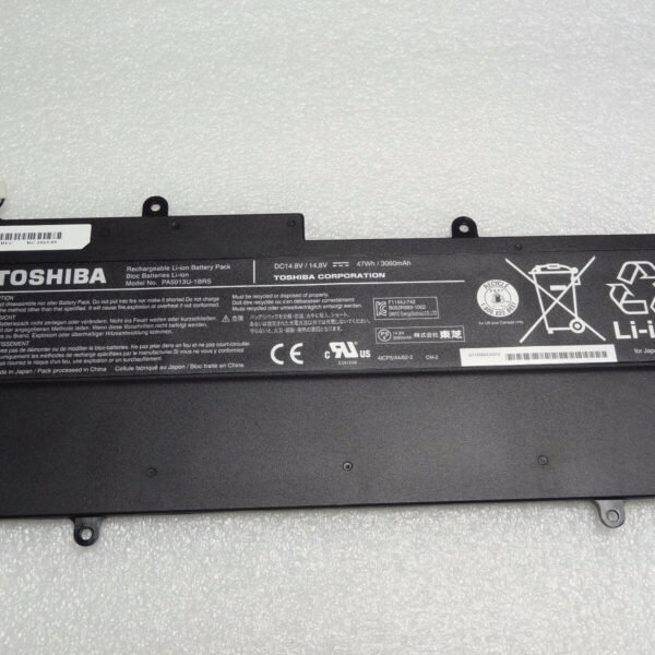 Original Toshiba PA5013U Laptop Battery, 14.8V 3060mAh for Portege Z830