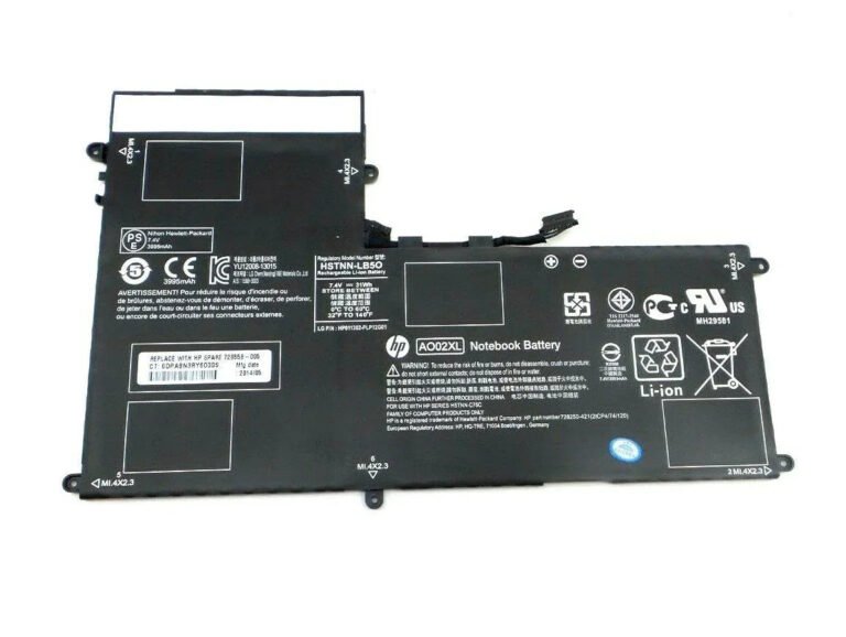 Original HP AO02XL Laptop Battery, 7.4V 3995mAh for G2 (F9H50AV)