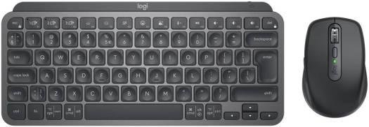 Logitech MX Keys Mini Bluetooth and 2.4 GHz Wireless English (US) Keyboard and Mouse Combo