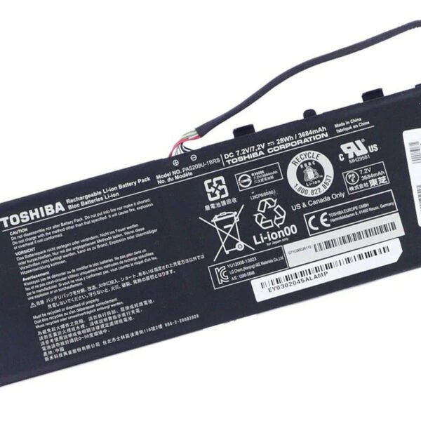 Original Toshiba PA5209U Laptop Battery, 7.2V 3684mAh for PA5209U-1BRS