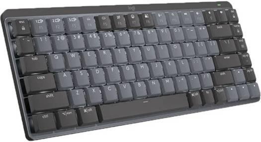 Logitech MX Mechanical Mini Bluetooth and 2.4 GHz Wireless QWERTY Keyboard
