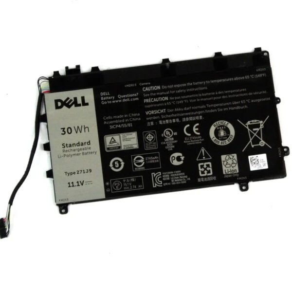Original Dell GWV47 Laptop Battery, 11.1V 2700mAh for Latitude 13 7000