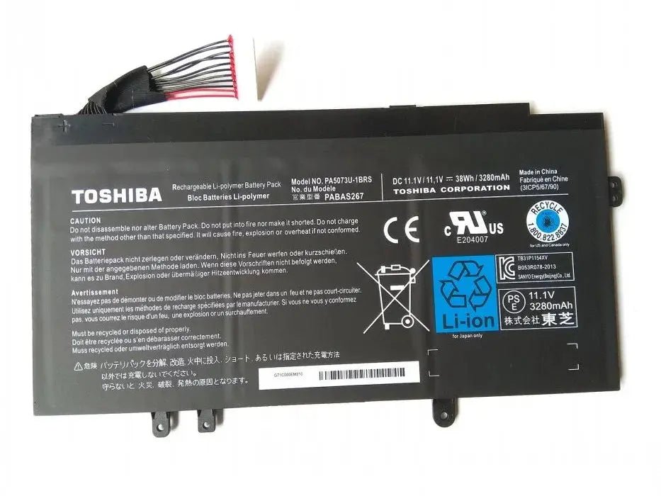 product-14683 Original Toshiba PA5073U Laptop Battery, 10V for Satellite U925T