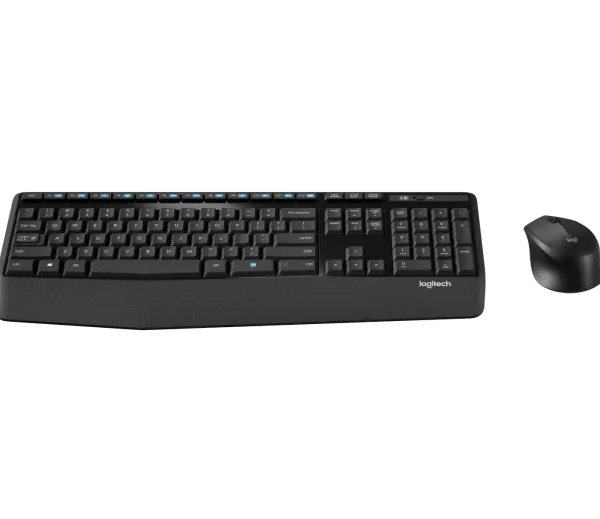 Logitech MK345 2.4 GHz Wireless English and Arabic Keyboard and Mouse Combo