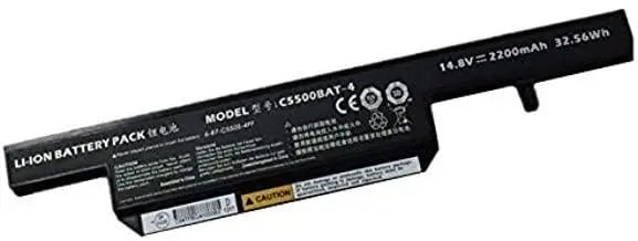 Original Clevo C5500BAT Laptop Battery, 14.8V 2200mAh for C5500BAT-4