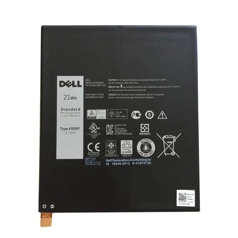 Original Dell K81RP Laptop Battery, 3.7V 5675mAh for V87840-16D