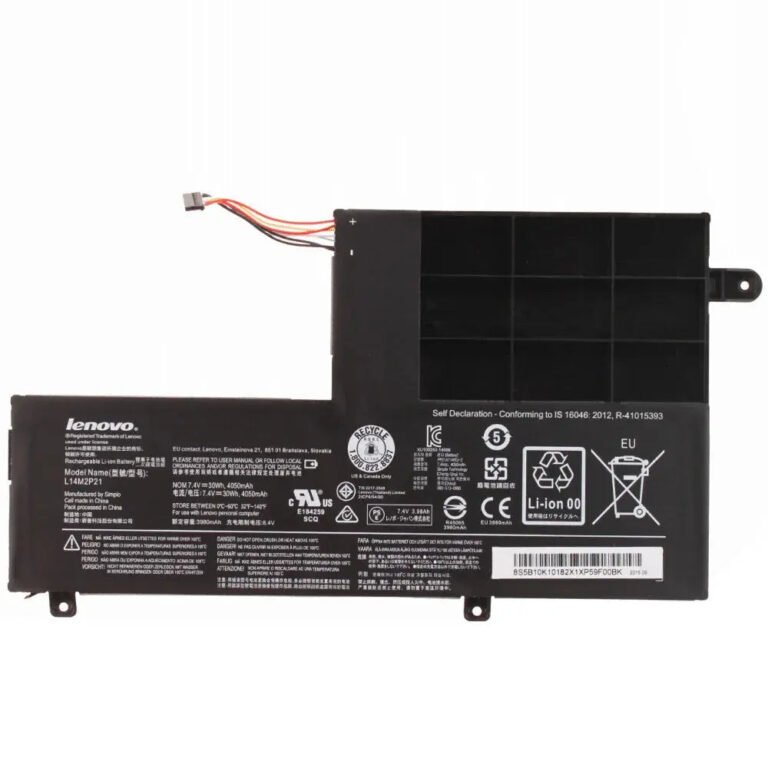 Original Lenovo L14M2P21 Laptop Battery, 7.4V 4050mAh for Lenovo IdeaPad 300s-14ISK