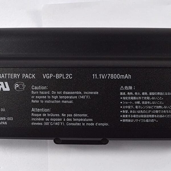 Original Sony C90HS Laptop Battery, 11.1V 7200mAh for VAIO VGN-FS315M