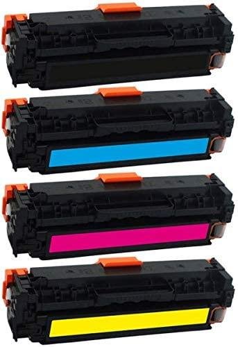 Compatible 4-Pack specifications 128A Multi Toner Cartridge for CM1411fn