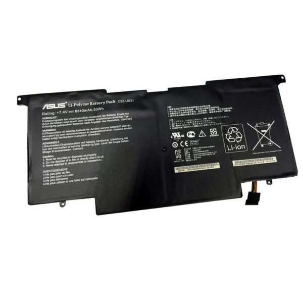 Original ASUS UX31A Laptop Battery, 7.4V 6840mAh for UX31A UX31A-1A