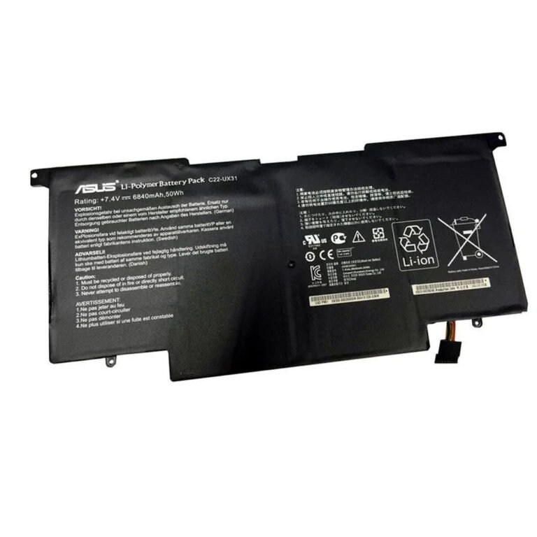 Original ASUS UX31A Laptop Battery, 7.4V 6840mAh for UX31A UX31A-1A