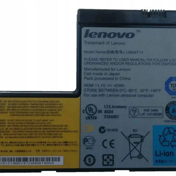 Lenovo Y650A Laptop Battery Replacement for IdeaPad Y650A