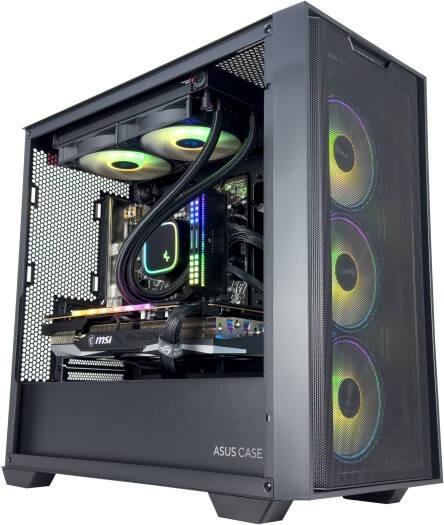 NeonX Gaming PC - AMD Ryzen 7 7800X, GeForce RTX 4070 12GB, 32GB DDR5 RAM, 1TB SSD in UAE