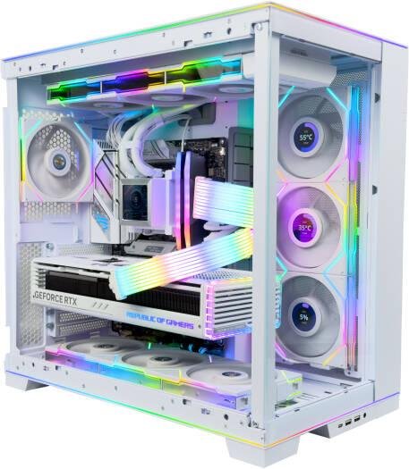 Crystal Gaming PC - AMD Ryzen 9 9950X, GeForce RTX 5080 16GB, 32GB DDR5 RAM, 1TB SSD in UAE