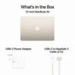 Apple MacBook Air 13.6-inch M2 16GB 256 GB SSD Starlight MC7W4 Laptop