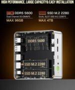 GMKtec NucBox K9 Mini PC - Intel Core Ultra 5 125H, 32GB DDR5 RAM, 1TB SSD in UAE
