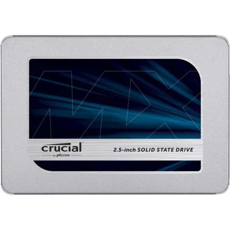 Crucial MX500 500GB 2.5 Inch SATA III 6Gb/s Internal SSD