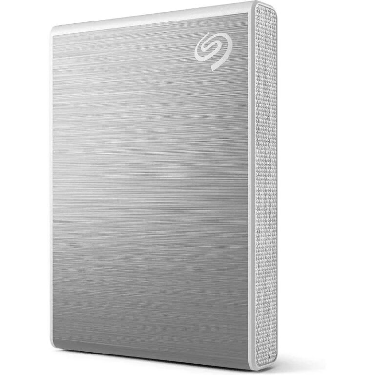 Seagate One Touch 1TB USB 3.1 Silver Portable SSD