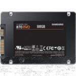 Samsung 870 EVO 500GB 2.5 Inch Black Internal SSD