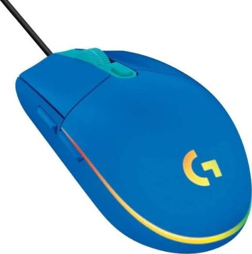 Logitech G203 Blue Wired Gaming Mouse