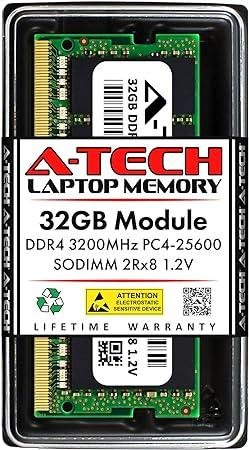 A-Tech 32GB DDR4 3200MHz CL22 SODIMM 260-Pin Laptop RAM in UAE