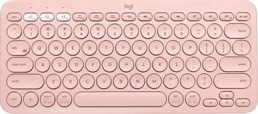 Logitech K380 Bluetooth and 2.4 GHz Wireless English and Arabic Keyboard