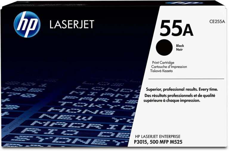 HP Ce255a Black Toner Cartridge