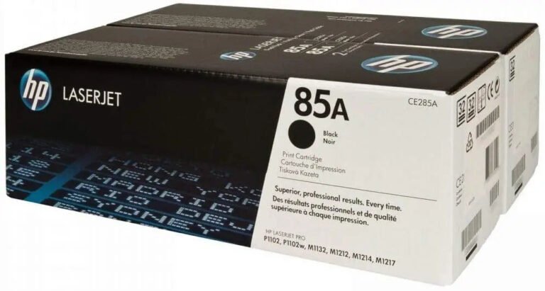 2-Pack HP 85a Black Toner Cartridge for Ce285ad