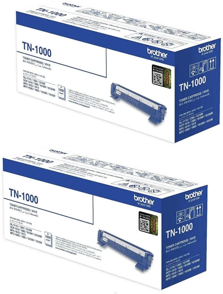 Brother Tn1000 Black Toner Cartridge