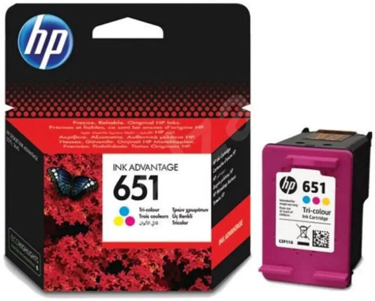HP 651 Tri-color Ink Cartridge for C2P11AE