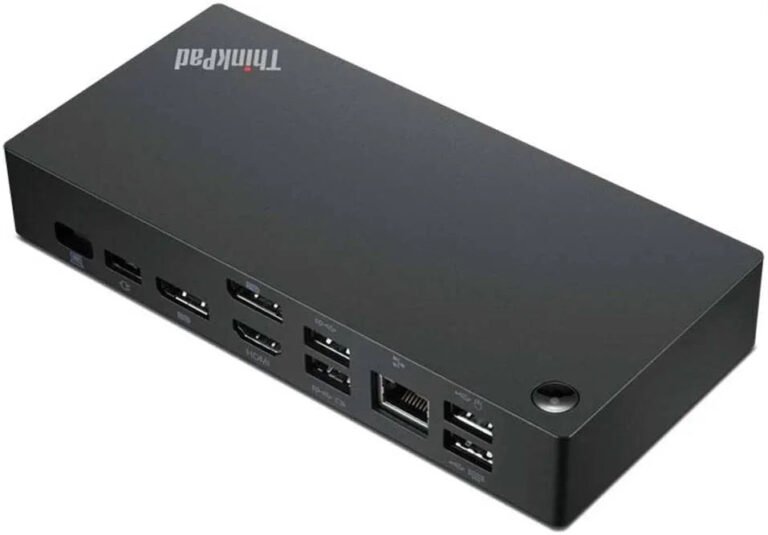 Lenovo ThinkPad Universal USB-C 13-in-1 Black Docking Station