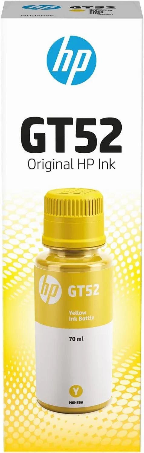 HP Gt52 Yellow Ink Bottle for Hp Gt52