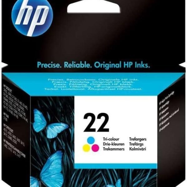Original HP 22 Tri-color Ink Cartridge for C9352AE