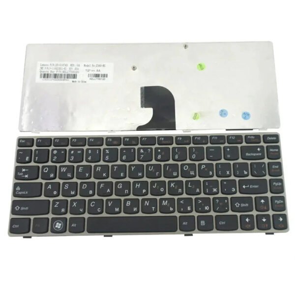 IBM Lenovo Ideapad Z360 Black Keyboard