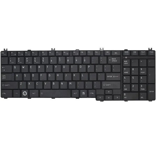 Toshiba C660 - C650 - L655 - L665 Black Keyboard