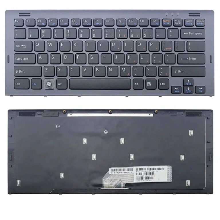 Sony VAIO VGN-SR - VAIO PCG-5N2L - PCG-5N4L CW Black Keyboard