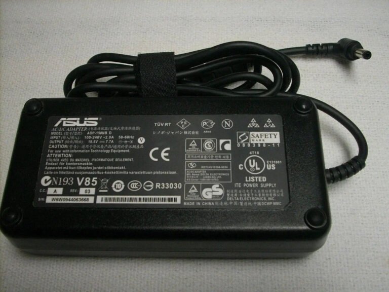 Original ASUS G73JW Laptop Charger, 150W 059V for G73JW-TZ087V