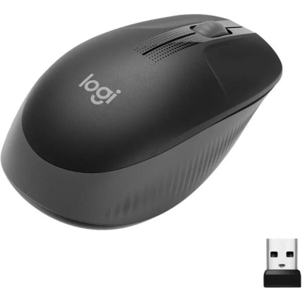 Logitech M190 Charcoal 2.4 GHz Wireless Mouse