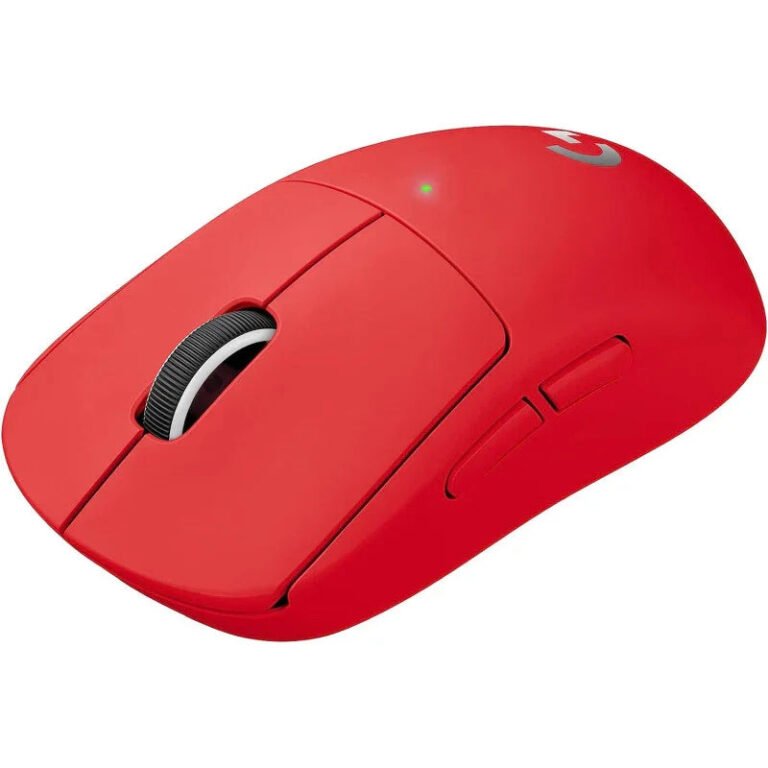 Logitech G PRO SUPERLIGHT Red Wireless Gaming Mouse