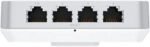 Ubiquiti U6-IW 4-Port Gigabit Wi-Fi 6 (802.11ax) Wall mount PoE+ Access Point
