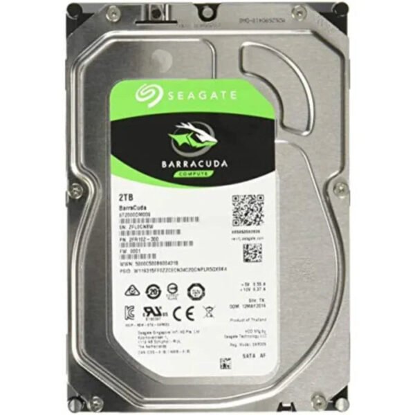 Seagate BarraCuda 2TB 256MB cache 3.5 Inch SATA Internal Hard Drive