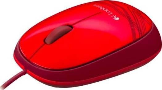 Logitech M105 Red Wired Mouse in UAE
